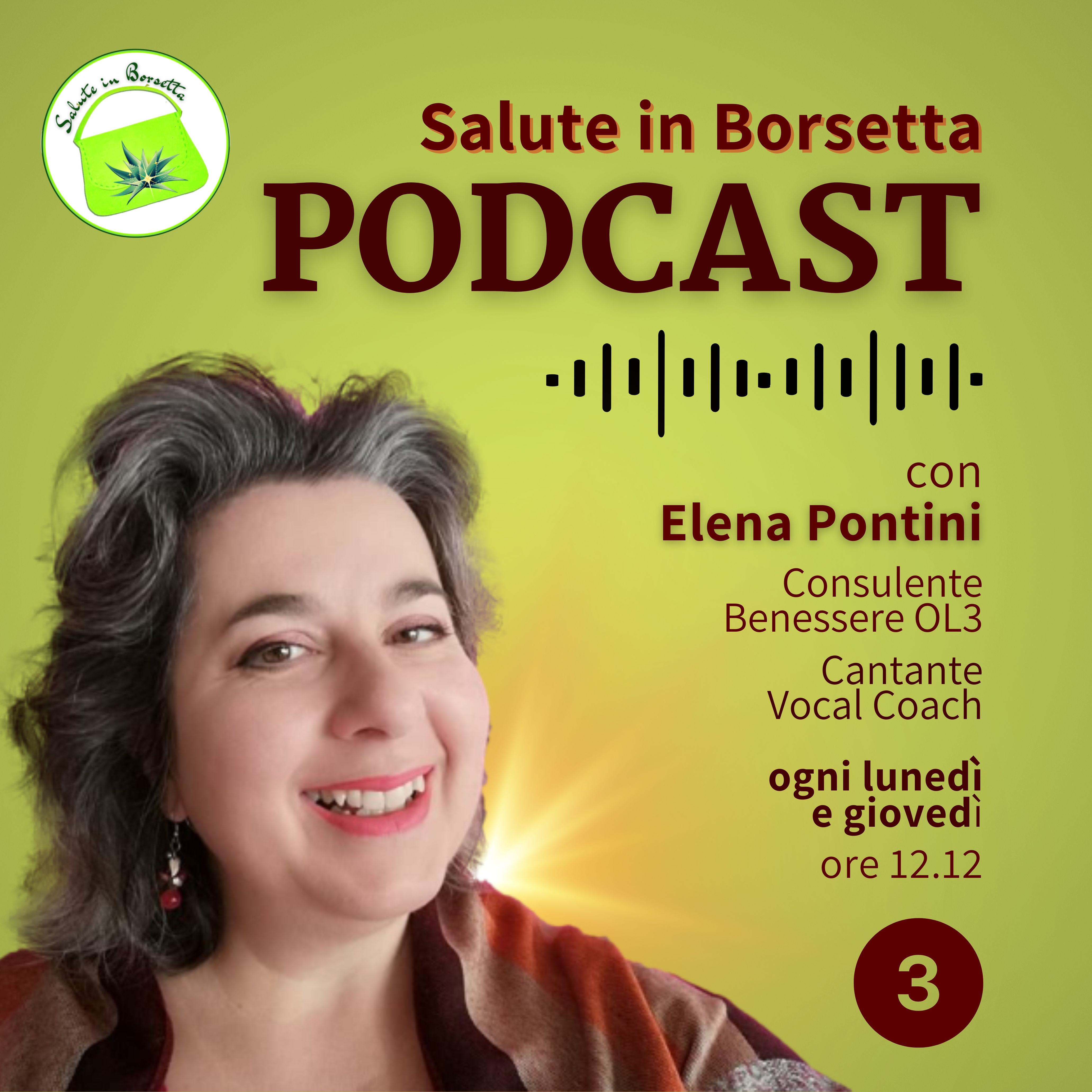 Podcast di SALUTE IN BORSETTA - Episodio 3